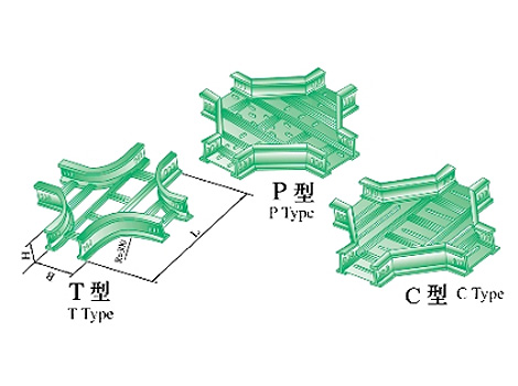 XQJ-TJ-T、P、C-04型大跨距水平四通橋架